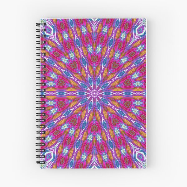 Item preview, Abstract Art of Star beam with geometric kaleidoscope style designed and sold by HypnoCrypticArt.
