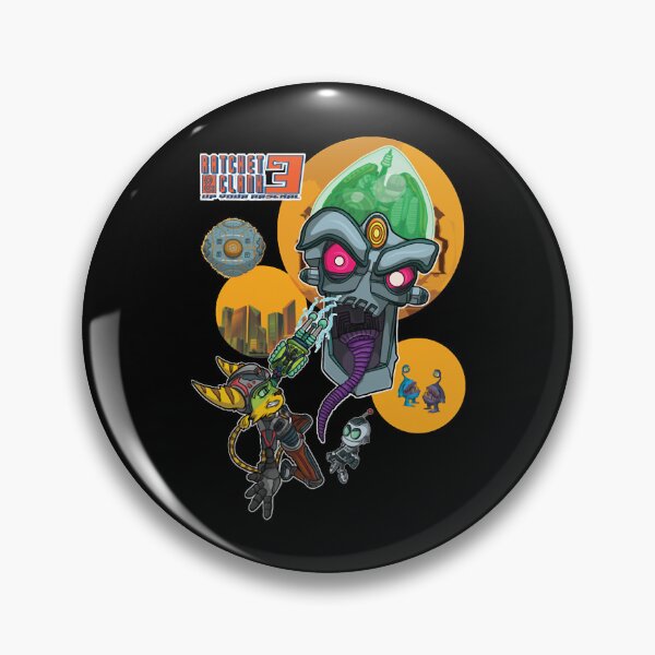 Item preview, Overcome Mischievous Shooting Action Lucky Ratchet And Clank 3 Alt Art Perfect Giftratchet Clank designed and sold by MurphyPicking.