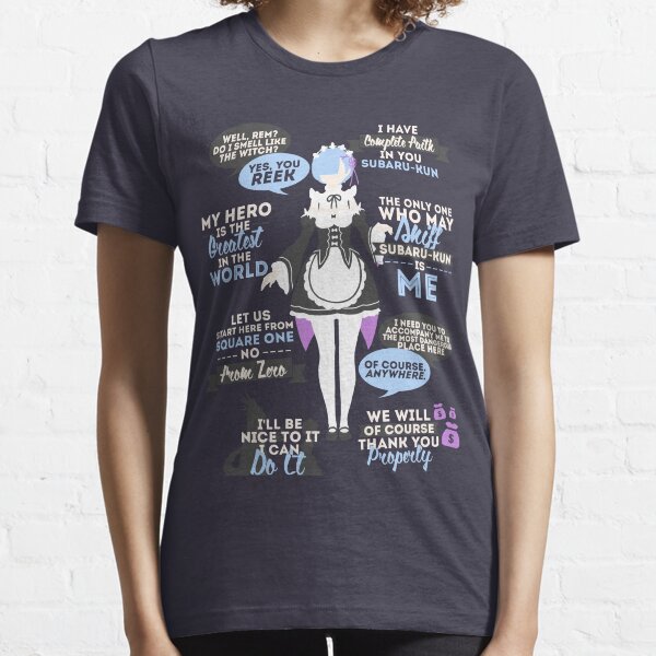 Citations Rem T-shirt essentiel