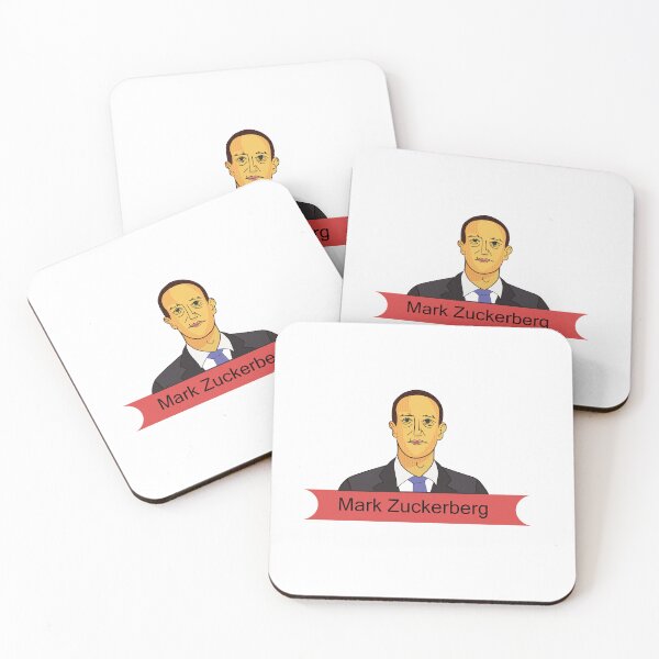 Item preview, mark zuckerberg portrait t-shirt  designed and sold by KARTICK DUTTA.