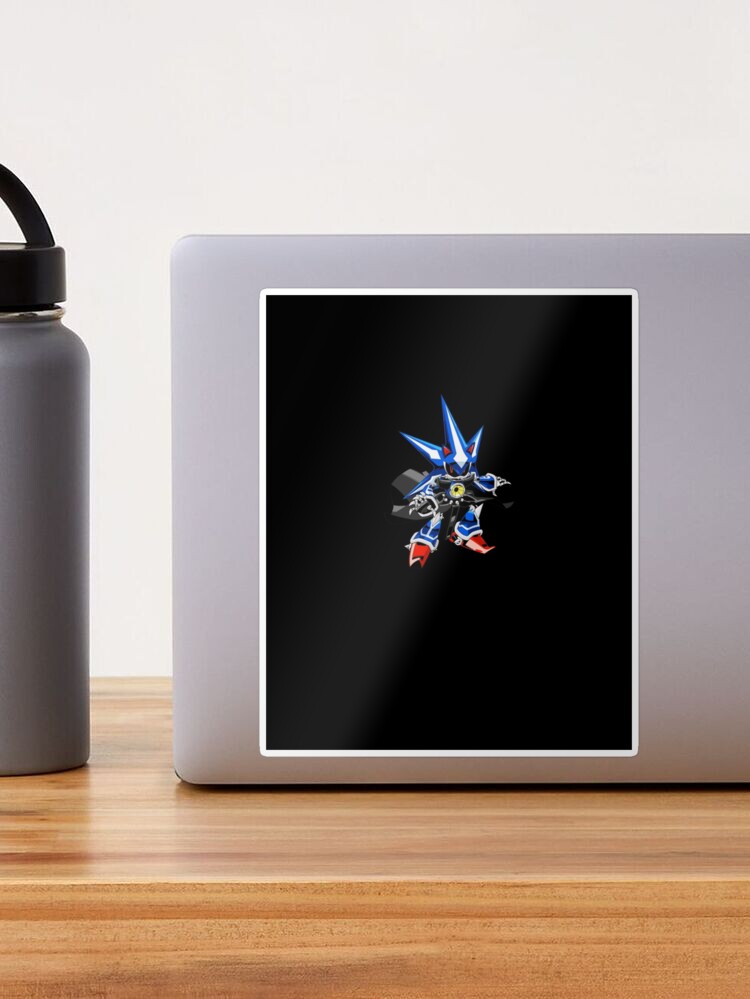 neo metal sonic art Sticker for Sale by danielroy4