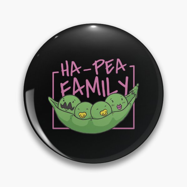 Item preview, Pea Family Vegetarian designed and sold by DerSenat.