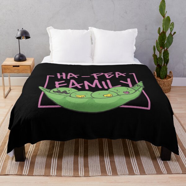 Item preview, Pea Family Vegetarian designed and sold by DerSenat.