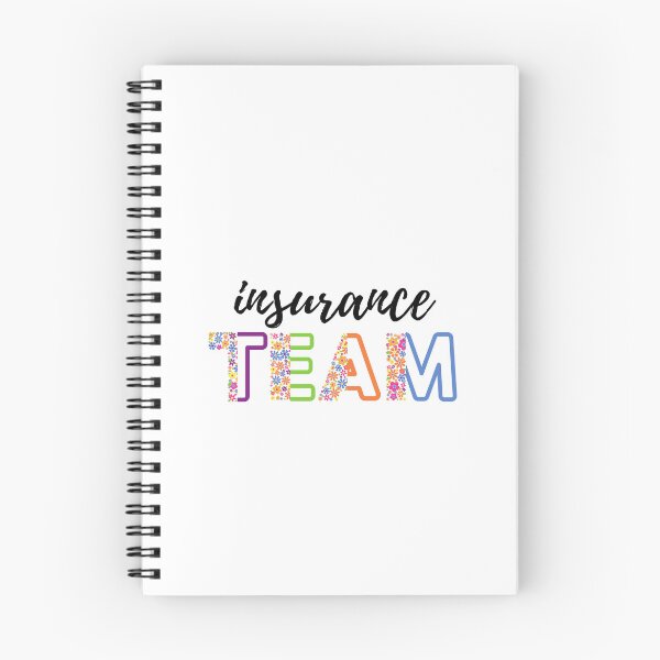 Item preview, Insurance Team Floral (black)- insurance agent designed and sold by CaitU.