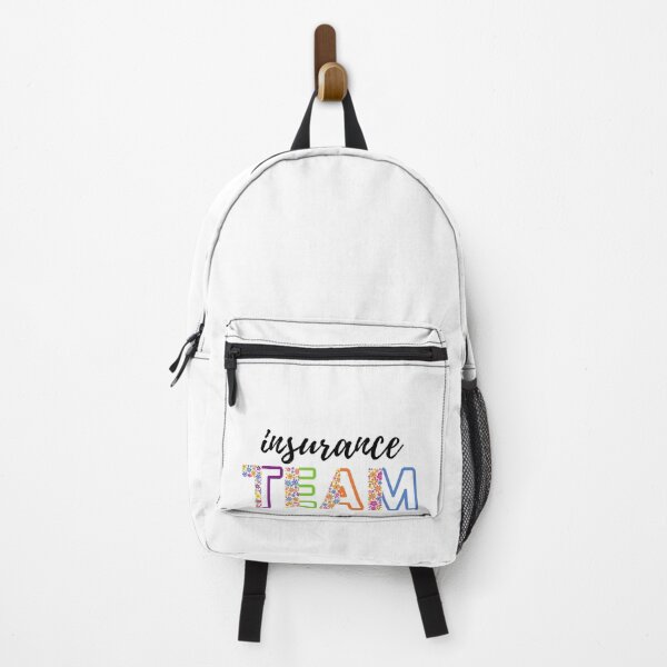 Item preview, Insurance Team Floral (black)- insurance agent designed and sold by CaitU.