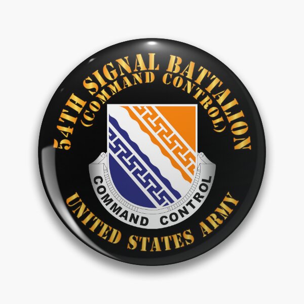 Item preview, Army -  54th Signal Battalion - Command Control - US Army - DUI X 300 designed and sold by Military Insignia Products.