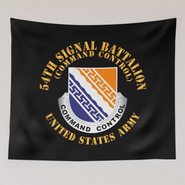 Item preview, Army -  54th Signal Battalion - Command Control - US Army - DUI X 300 designed and sold by Military Insignia Products.