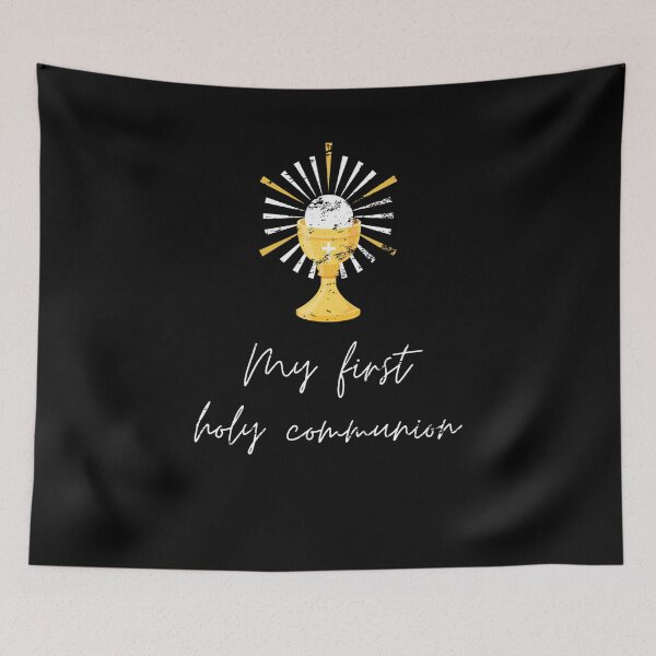 Item preview, First Holly communion church catholic Men women Retro Vintage designed and sold by Jeangel97.