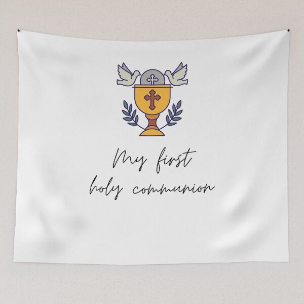 Item preview, First Holly communion church catholic Men women designed and sold by Jeangel97.