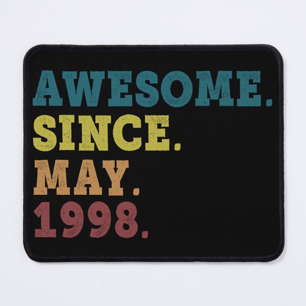 Item preview, Awesome Since May 1998 Retro Vintage 24th Birthday Gift designed and sold by designbychow.