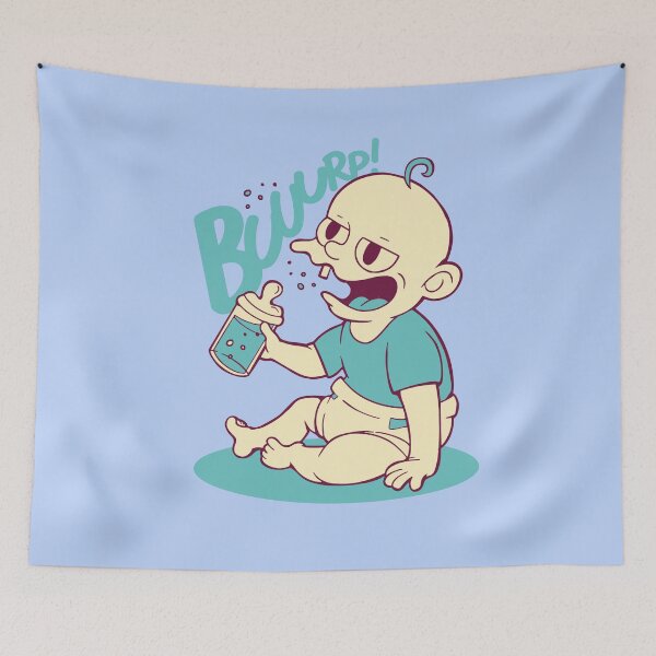 Item preview, burping baby designed and sold by DerSenat.