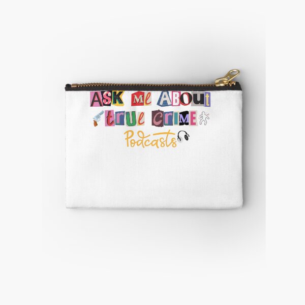 Item preview, Ask Me About True Crime Podcasts essential T Shirt | Ask Me About True Crime Podcasts sticker designed and sold by ReganPro5.