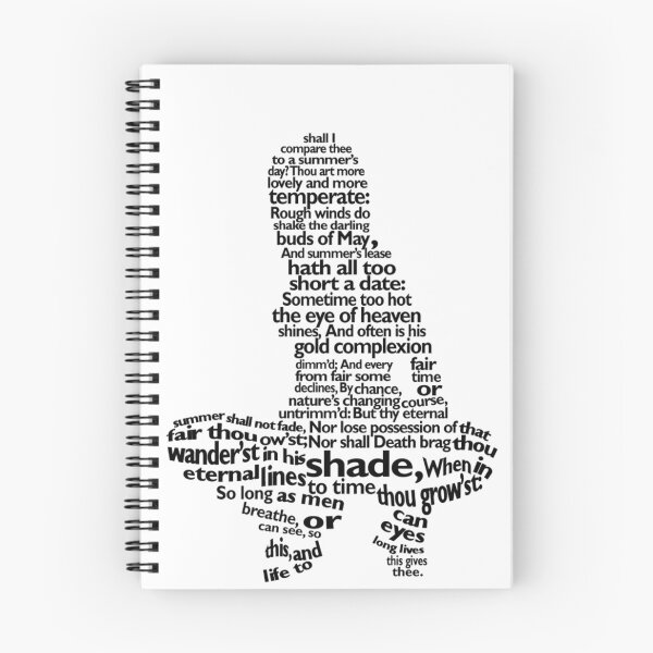 Item preview, Sonnet 18 / Anaconda (variation 2) designed and sold by QuoteSpirations.