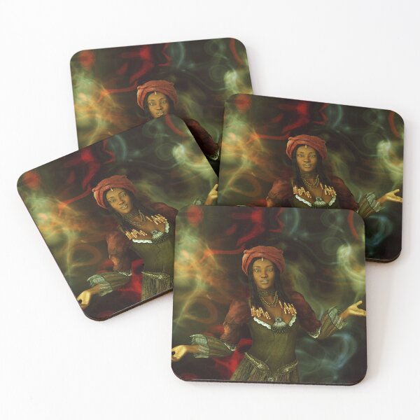 Item preview, 3D African witch conjuring designed and sold by AnnArtshock.