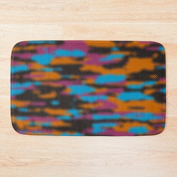 Item preview, Camouflage Blue Orange Black  designed and sold by Tshirtstory.
