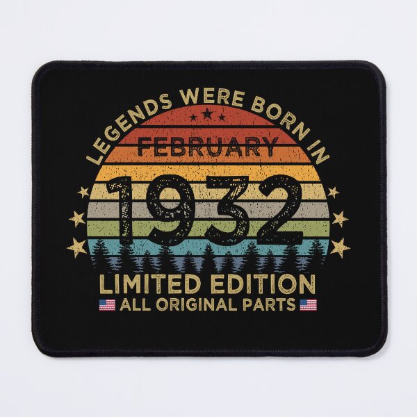 Item preview, Legends Were Born In February 1932 Limited Edition Patriotic designed and sold by cssdru.