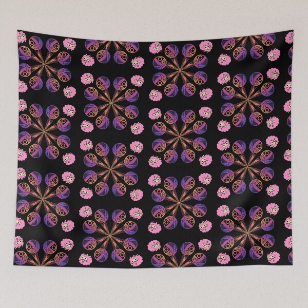 Item preview, Cute Sheep grows in the dark mandala designed and sold by MyMemoriesArts.