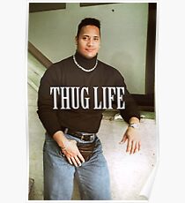 Throwback - Dwayne Johnson Poster