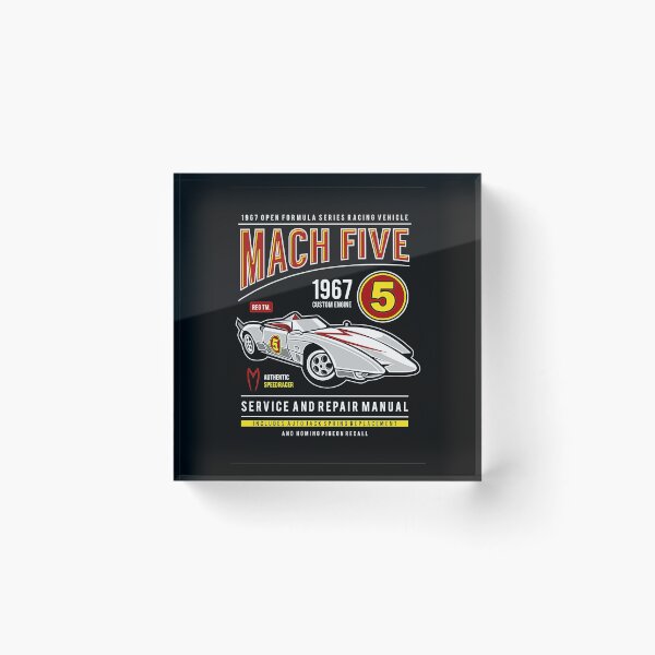 Artikelvorschau, Speedracer Mach 5 entworfen und verkauft von Dotitieclothing.
