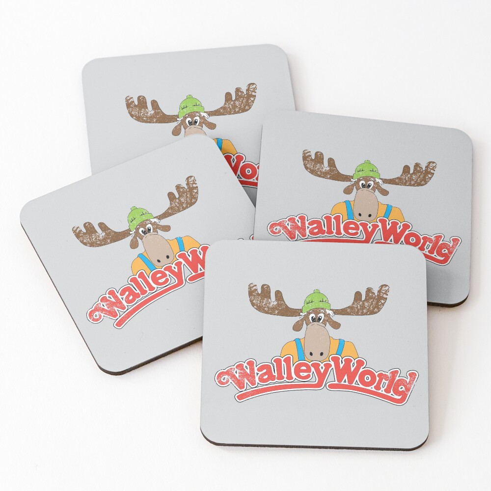 Walley World - Vintage Coasters (Set of 4)