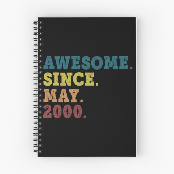 Item preview, Awesome Since May 2000 Retro Vintage 22nd Birthday Gift designed and sold by designbychow.