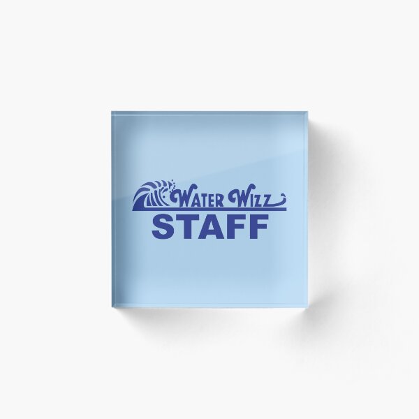 Water Wizz - STAFF Acrylic Block