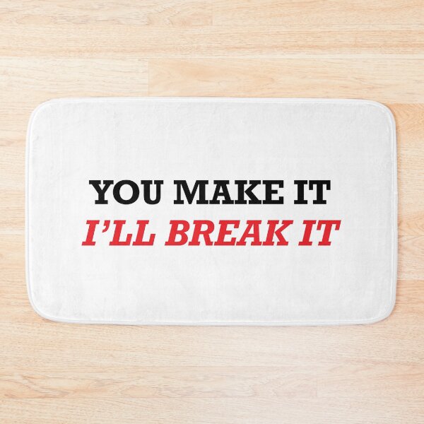 Item preview, Circle of QA Life - You make it, I'll break it! (black text) designed and sold by OlivDesignsCo.
