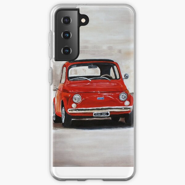 fiat 500 Coque souple Samsung Galaxy