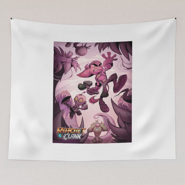 Item preview, Overcome Mischievous Shooting Action Lucky Ratchet And Clank 4 Graphic Gifts designed and sold by MurphyPicking.