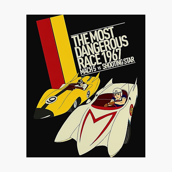 "Speed Racer Race X vs Go Mifune" Photographic Print for Sale by
