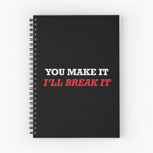 Item preview, Circle of QA Life - You make it, I'll break it! (white text) designed and sold by OlivDesignsCo.