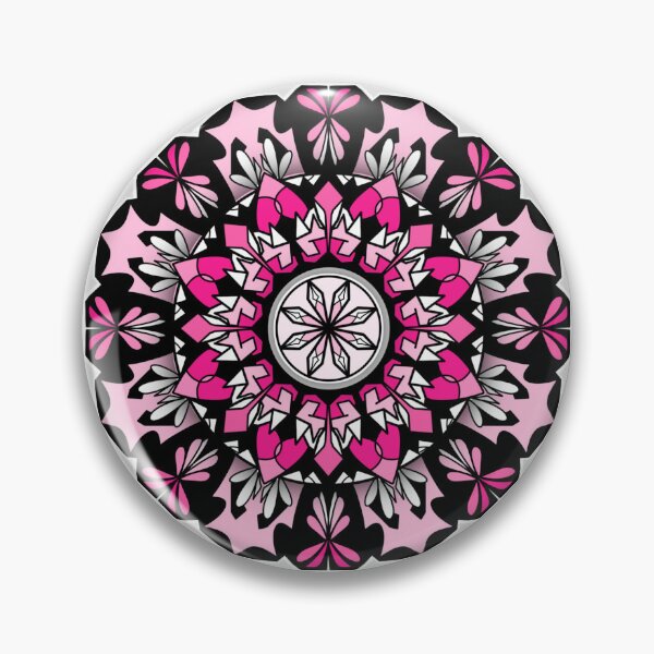 Item preview, Pink Sunflower in Mandala Pattern designed and sold by MyMemoriesArts.