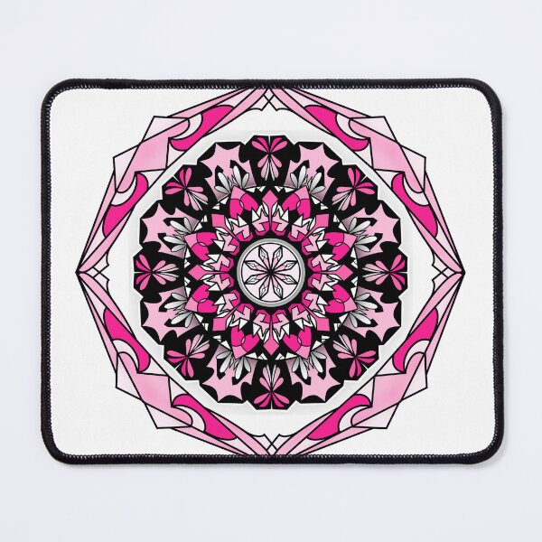 Item preview, Pink Sunflower in Mandala Pattern designed and sold by MyMemoriesArts.