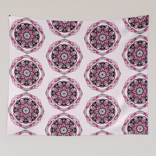 Item preview, Pink Sunflower in Mandala Pattern designed and sold by MyMemoriesArts.