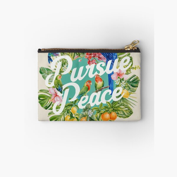 Item preview, Pursue Peace (Tropical) designed and sold by Paper Bee Gift Shop.