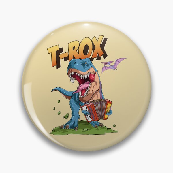 Item preview, T-Rox Accordion Musical Dinosaur designed and sold by HappySchnapper.