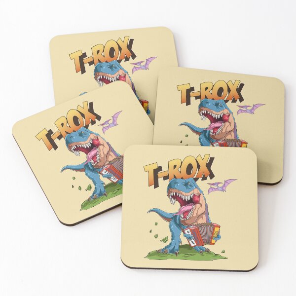 Item preview, T-Rox Accordion Musical Dinosaur designed and sold by HappySchnapper.