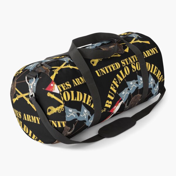 Item preview, Buffalo Soldiers - Infantry - Cavalry Guidons w Buffalo Head - US Army X 300 designed and sold by Military Insignia Products.