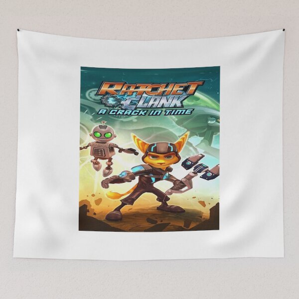 Item preview, Overcome Mischievous Shooting Action Lucky Ratchet And Clank Game Poster designed and sold by MurphyPicking.
