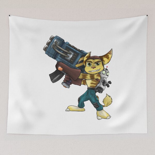 Item preview, Overcome Mischievous Shooting Action Lucky Ratchet And Clank Gift Movie Fans designed and sold by MurphyPicking.