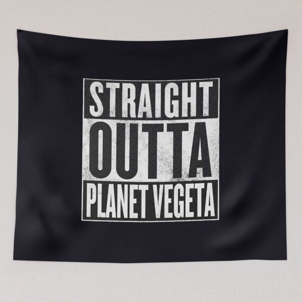 Item preview, Straight Outta Planet Vegeta - Dragon Ball Z designed and sold by KyleighMertz.