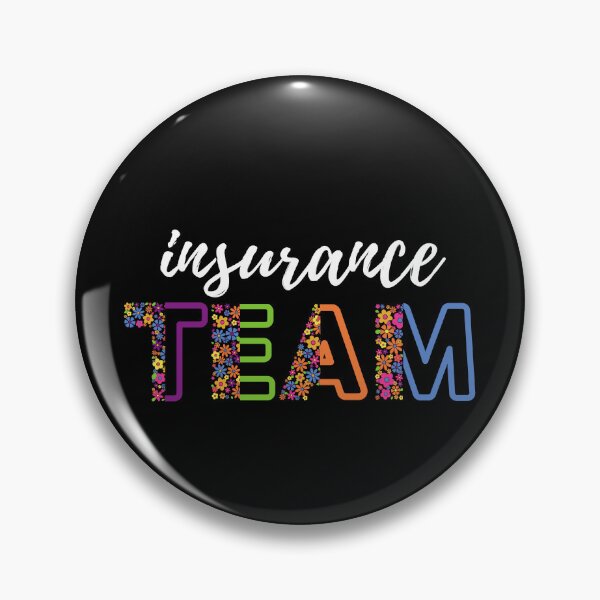 Item preview, Insurance Team Floral (white)- insurance agent designed and sold by CaitU.