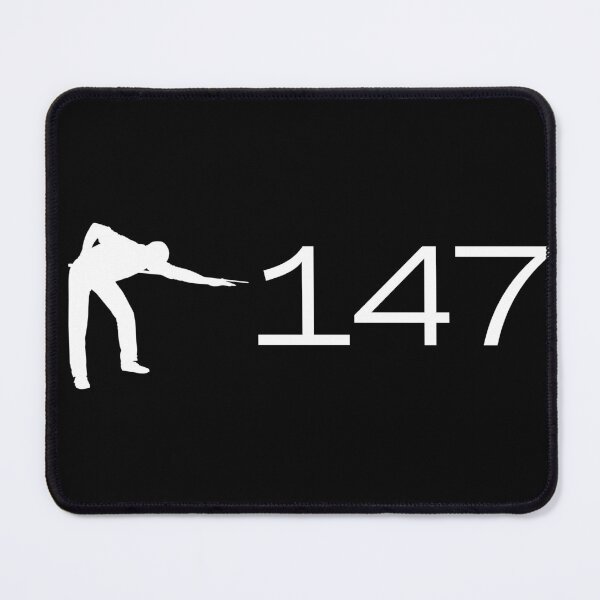 Item preview, 147 snooker break with player shadow designed and sold by PiotrekJ.
