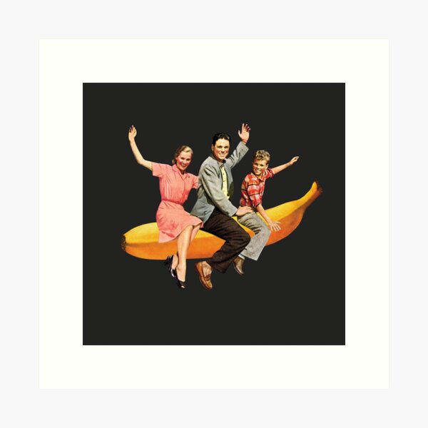 Banana Boat Art Print