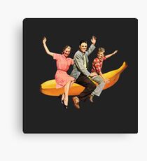 Banana Boat Canvas Print