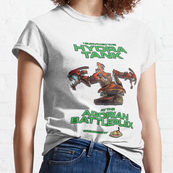 Vista previa del artículo con la obra «Supera la traviesa acción de tiro Lucky Ratchet y Clank Hydra Tank Gráfico», diseñado y vendido por MurphyPicking.