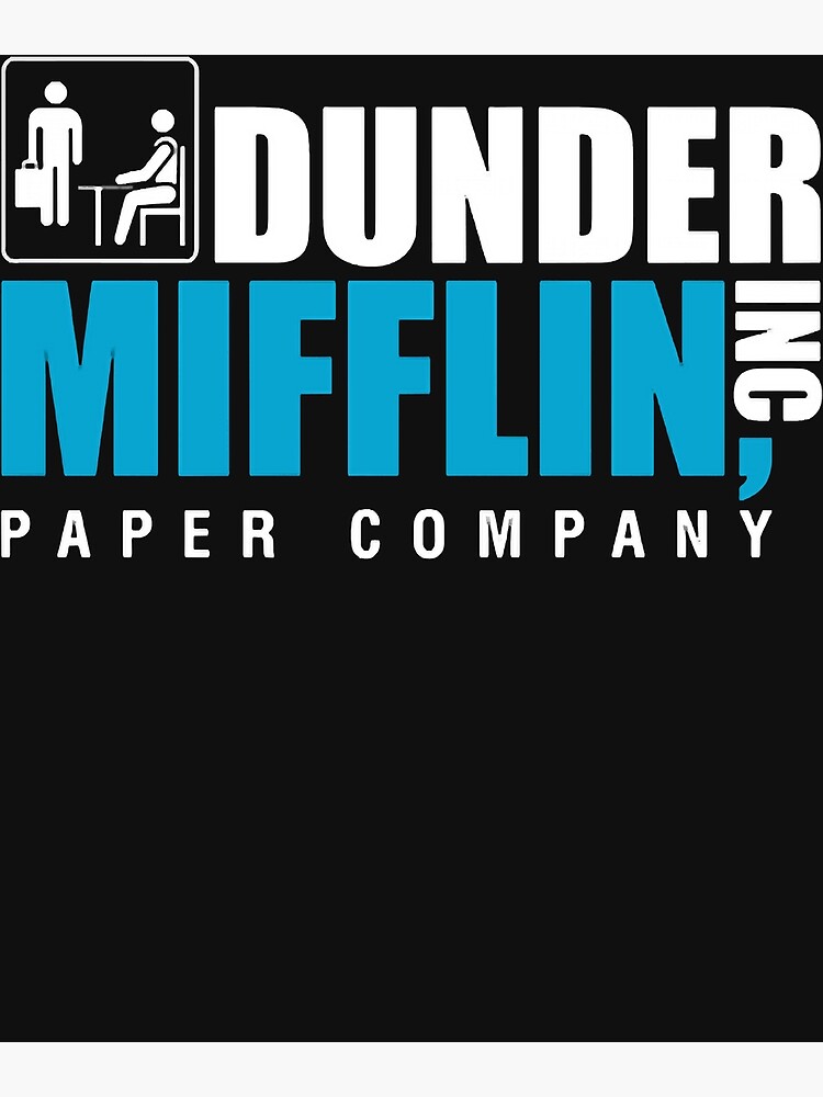 Dunder Mifflin Paper Company Poster for Sale by BestOfficeMemes