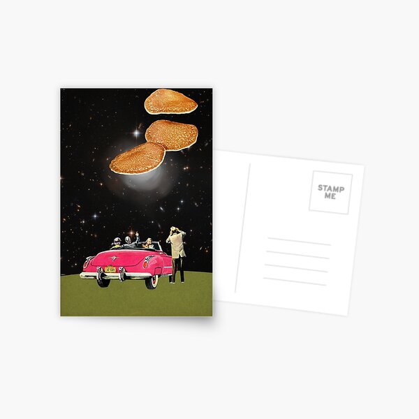 Unidentified flying object Postcard
