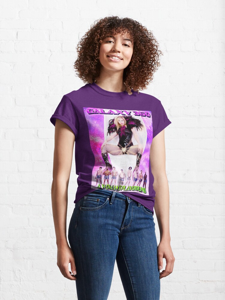 Alternate view of Galaxy 360 Movie Poster Classic T-Shirt