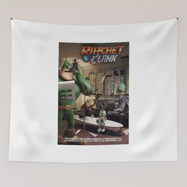 Item preview, Overcome Mischievous Shooting Action Lucky Ratchet And Clank Movie Poster Graphic Gift designed and sold by MurphyPicking.